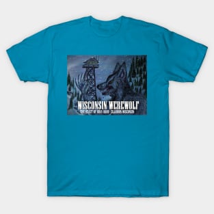 The Snow Covered Wisconsin Werewolf T-Shirt